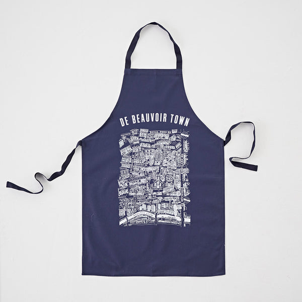 De Beauvoir map design Apron